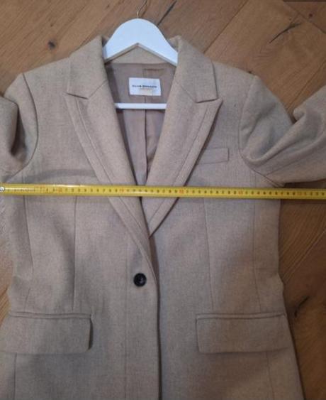 Vlneny luxusny kabat club monaco v.m, m