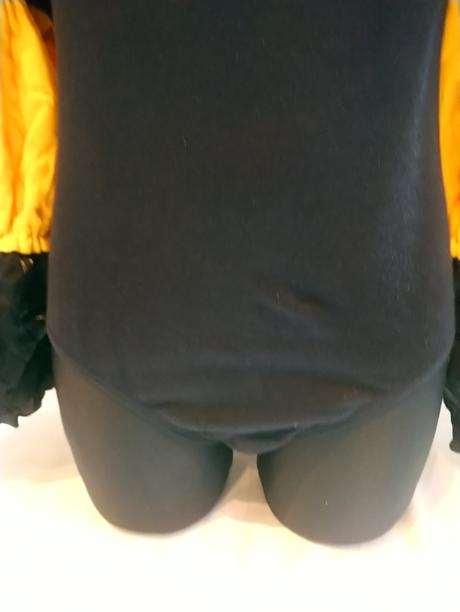 3-dielny kostým obryňa, body, zástera, laby, xl, 