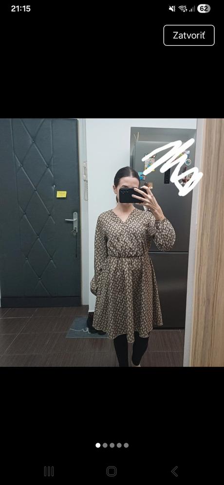 Elegantné šaty, xs