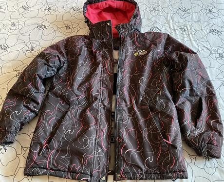 Kvalitná teplá lyžiarska bunda ndskin v. s/m, s