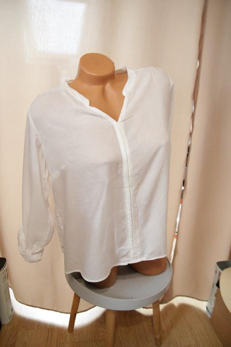 Ľahká biela blúzka, l, l