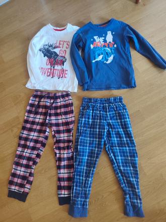 2x pyžamo 110/116, lupilu,110