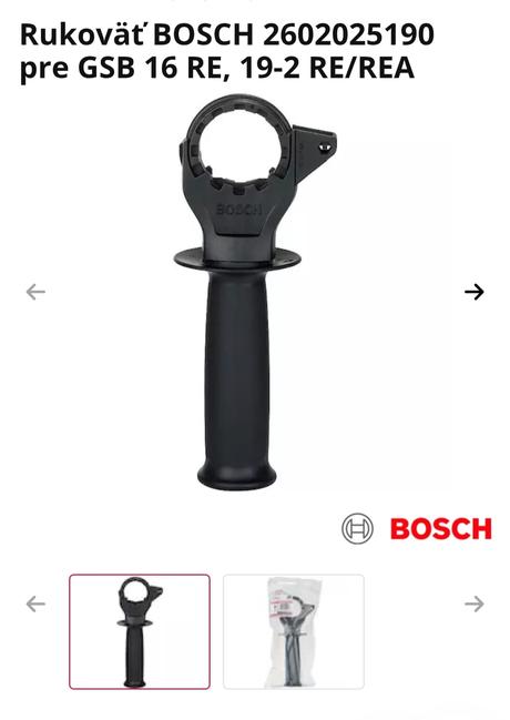 Predám rukoväť bosch, 