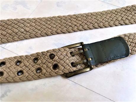 Naturálny jutový opasok,