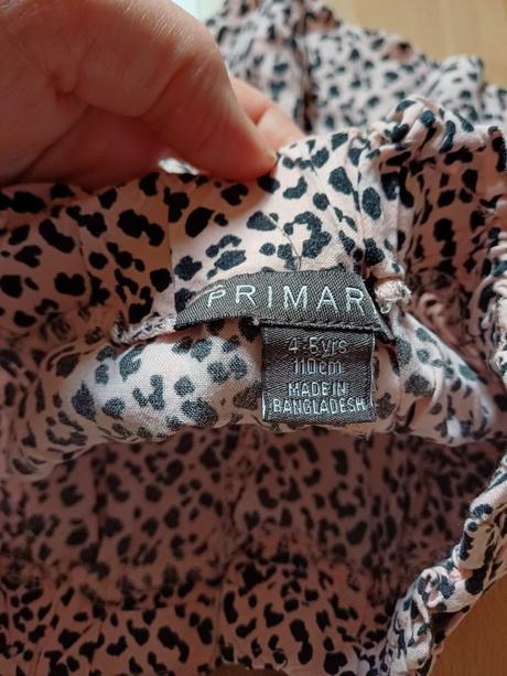 Ľahké viskózové šortky, primark,110