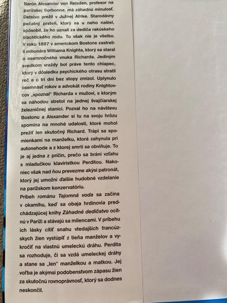 Romantická kniha tajomná voda sarah smith,