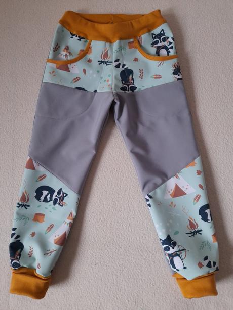 Softshellové nohavice, 86 - 134