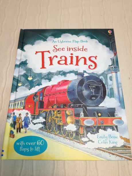 Usborne see inside trains, 