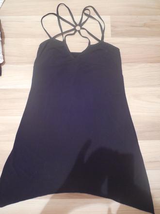 Nočná košielka so zaujímavým viazaním, s