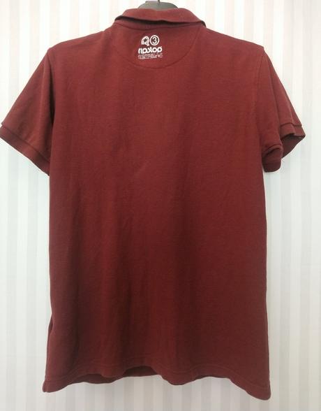 Pánske tmavo červené tričko, ripstop, xs