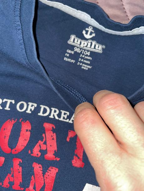 Tričko 98/104, lupilu,104