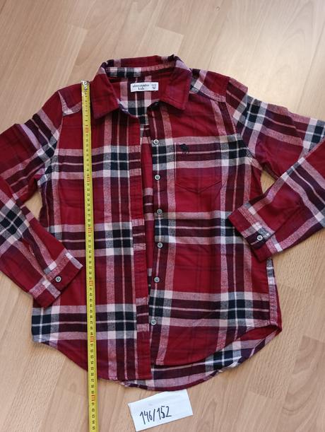 Flanelová košeľa, abercrombie&fitch,146