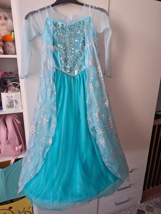 Kostým elza 7-8 rokov, 