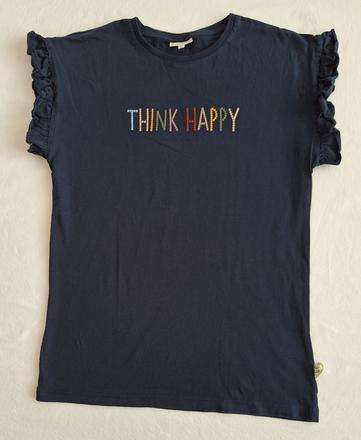 Tričko tmavomodré s nápisom, pompdelux,158