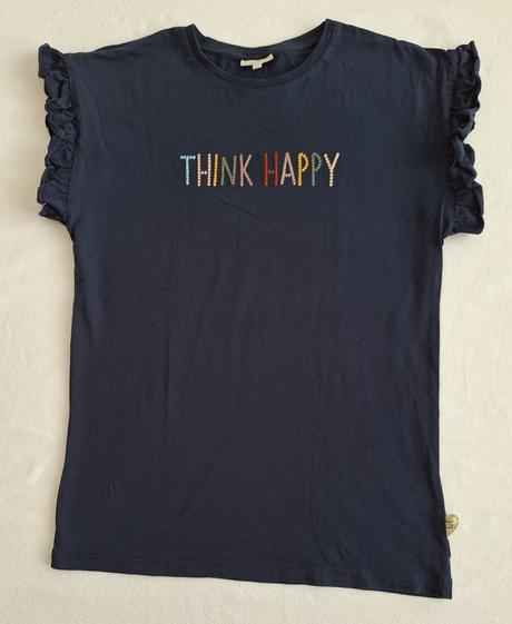 Tričko tmavomodré s nápisom, pompdelux,158