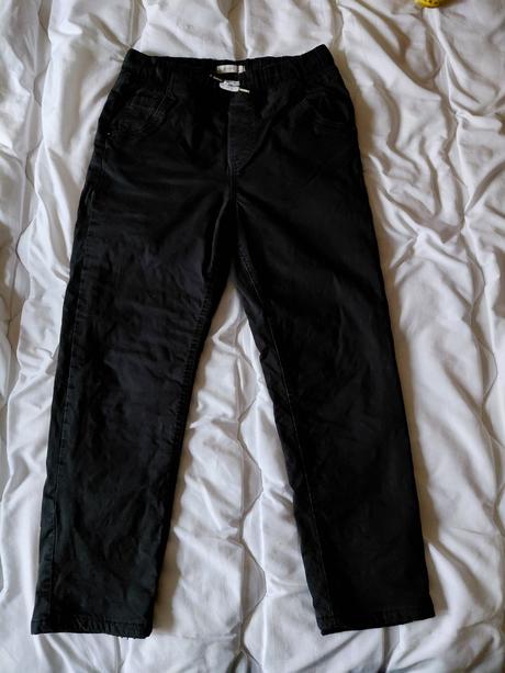 Zateplene nohavice reserved vel. 152 čierne, reserved,152