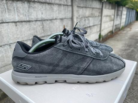 Skechers pánske semišové nazúvacie tenisky, skechers,44
