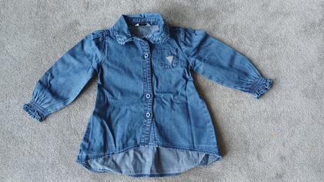 Riflová košeľa guess 86 cm, guess,86