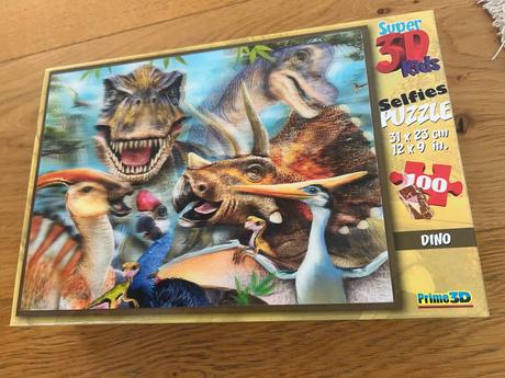 Dinosaury 3d puzzle, 