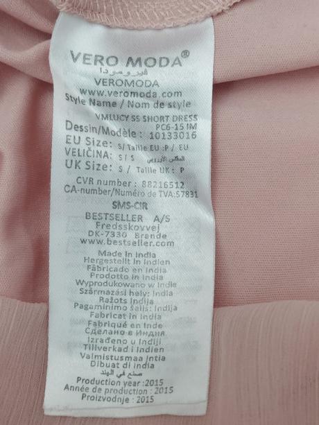 Elegantné šaty vero moda, vero moda,s