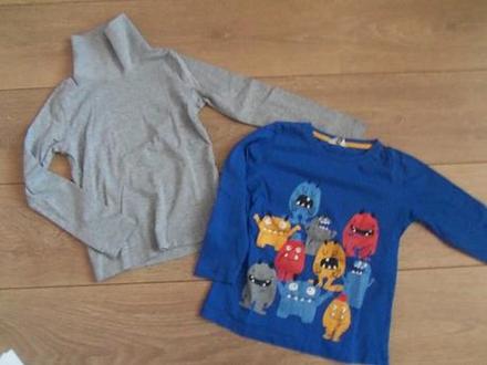 1x rolák - zn. lupilu a 1x nátelník 110/116, lupilu,116