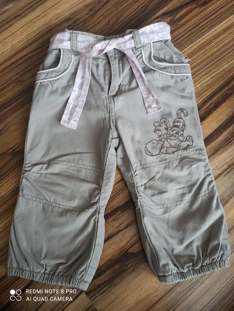 Zateplené rozkošné nohavice v. 74-80, h&m,74