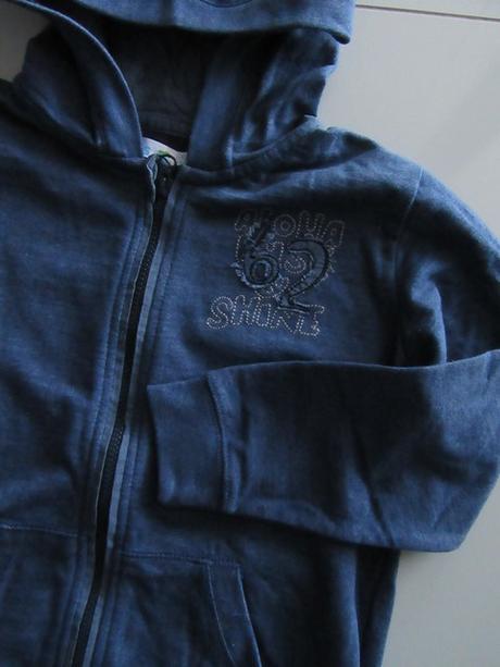 Modrá mikina aloha, m&co,140