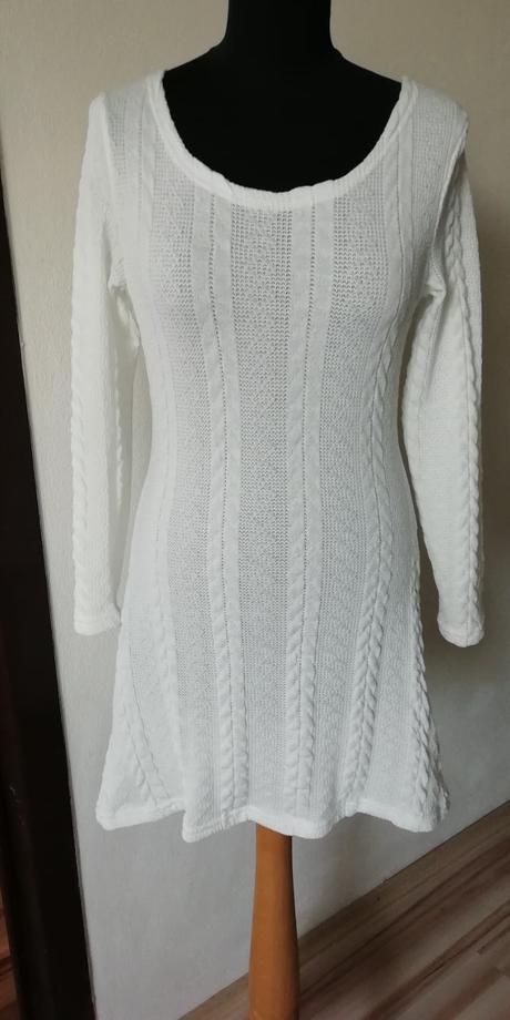 Biele šaty xs - s, s