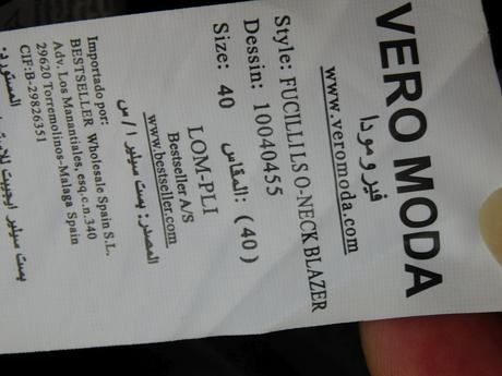 Trendy elegantny damskyblejzer/sako, vero moda,40