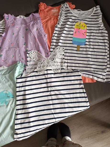 Balík letného oblečenia 134-140, 122–134