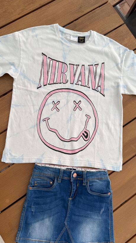 Nirvana tričko, zara,152