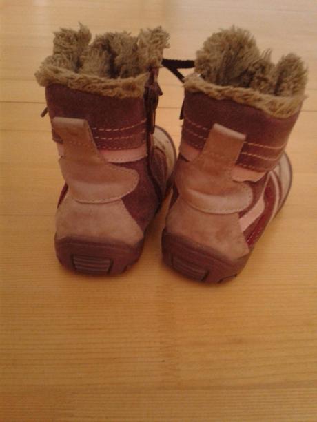 Kožené ružové zimné topánky protetika, protetika,24