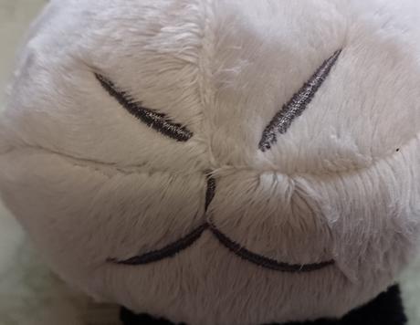 Plyšový čierno biely capko, big headz, 26 cm, 