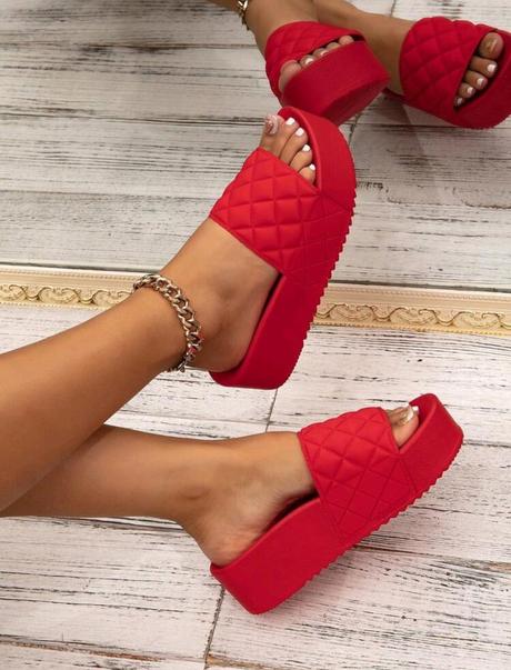 Šľapky na platforme, 36 - 41