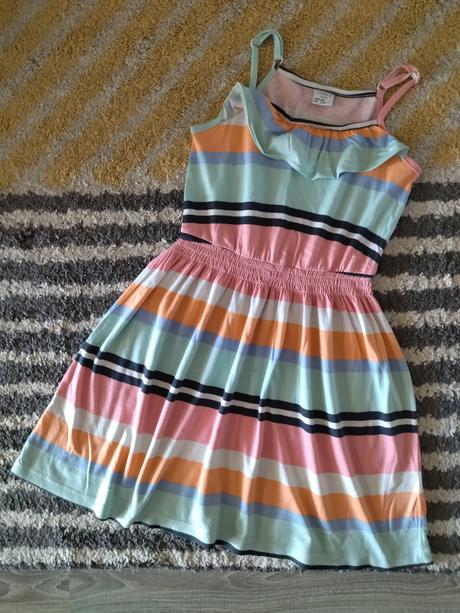 Pásikavé šaty lindex, lindex,128