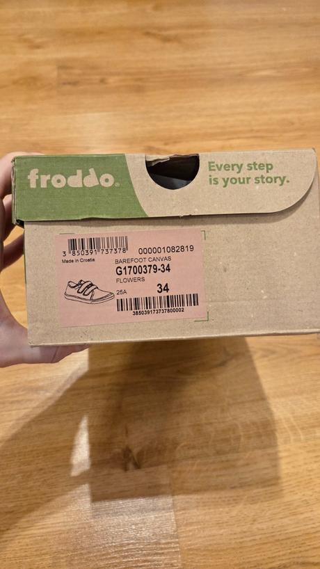 Froddo canvas 2krat obute, froddo,34