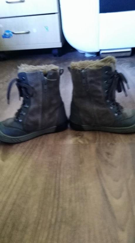 Veľmi teplé kožené čižmy, protetika,24