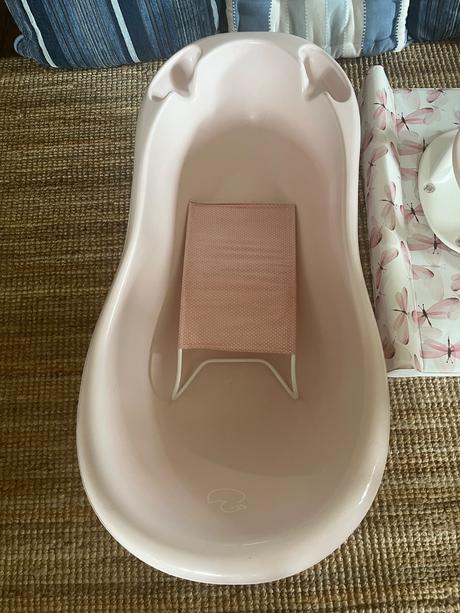 Vanička ,lehatko,sedatko,podložka ružove, 