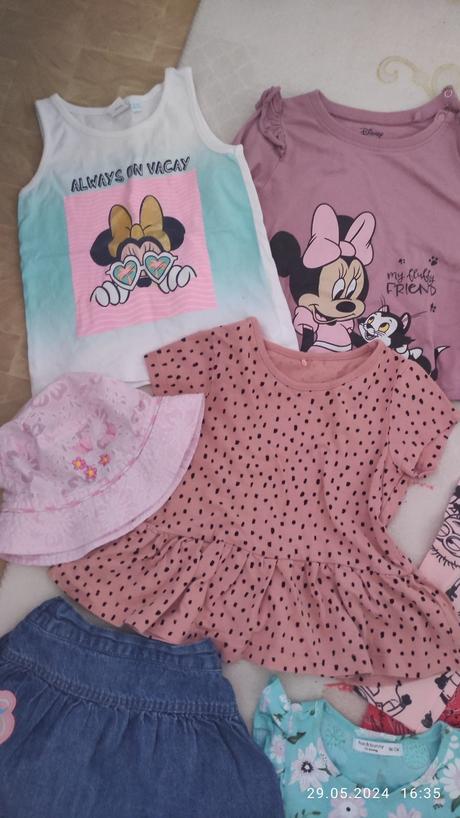 Oblečenie pre dievčatko veľ. na 80/86, 86–98