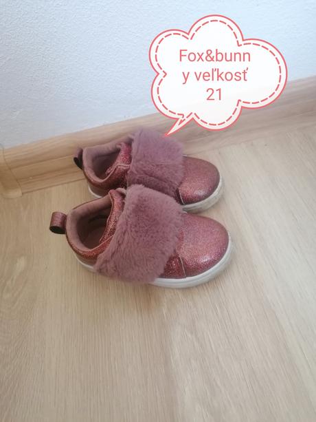 Tenisky, fox & bunny,21