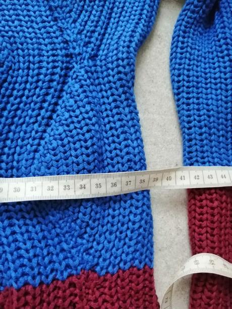 Pletené šaty v40-42, bavlna-akryl, 40