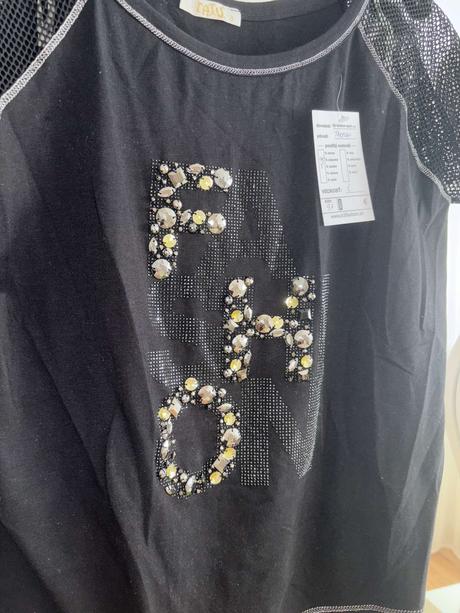 Top s kamienkami tatu, l / s