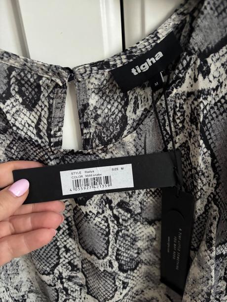 Bluzka s hadim vzorom, m / s