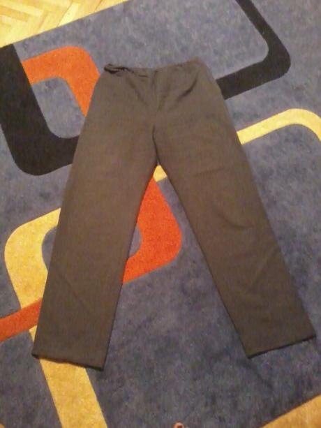 Tmavošedé nohavice, xl