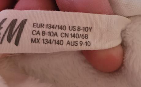 Dievčenská mikina jednorožec, h&m,134