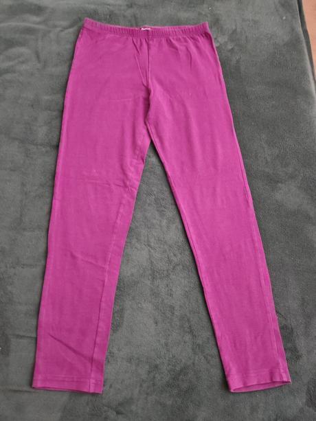 Fialové leginy 140/146, 146