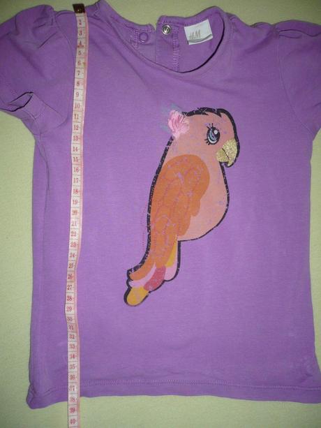 Tričko pre dievčatá, h&m,86