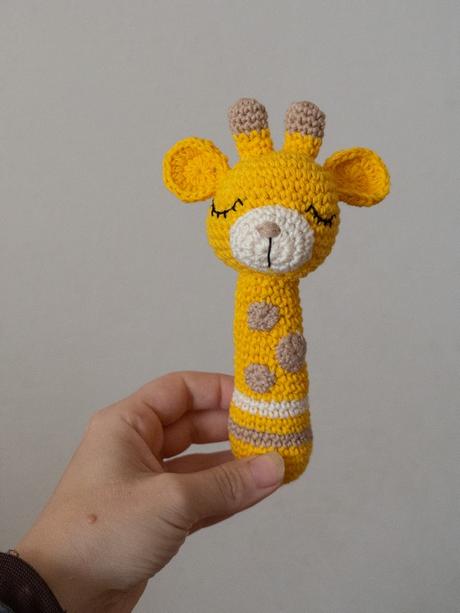 Háčkované hrkálky - zvieratká na "paličke", 