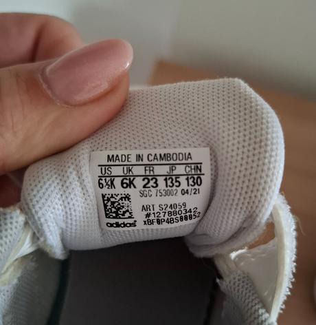 Dievčenské kožené adidas botasky, adidas,23