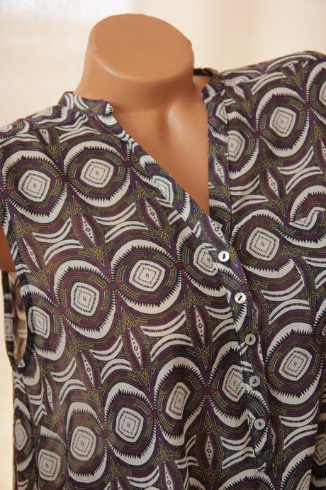 Vzorovaná blúzka h&m, xl, xl